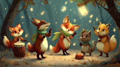 The Foxes of Melody Hollow