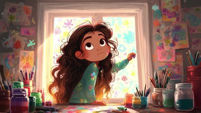 June and the Window