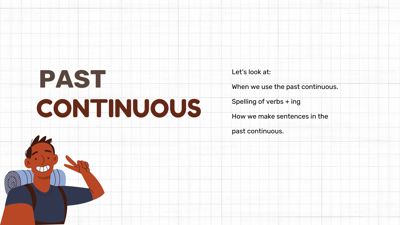 Past Continuous English Education Presentation