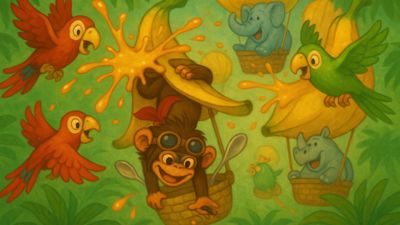The Great Banana Balloon Race