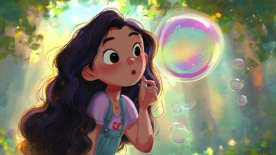 Mira and the Whisper Bubbles
