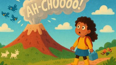 Mila and the Sneezing Volcano