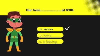 Present Simple Vs Present Continuous Quiz 
