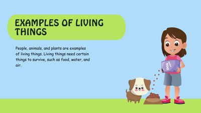 Living and Non-living Things