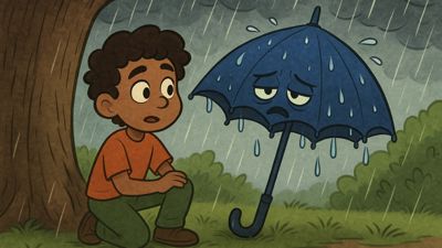 Milo and the Umbrella that didn't like Rain