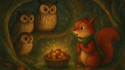 Poppy and the Midnight Acorns