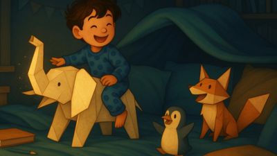 Luca and the Paper Zoo