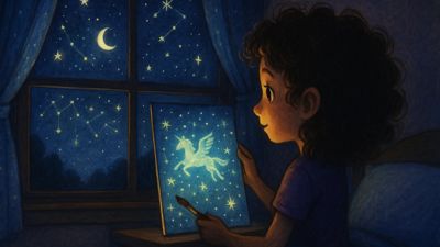 Lia and the Invisible Paint