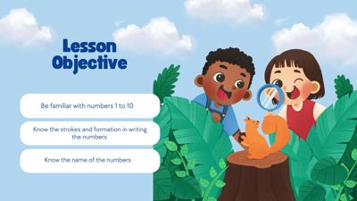 Math Writing Numbers 1 to 10 