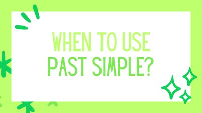 Past Simple Tense Grammar Presentation