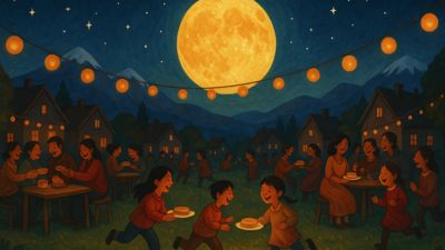The Pancake Moon Festival