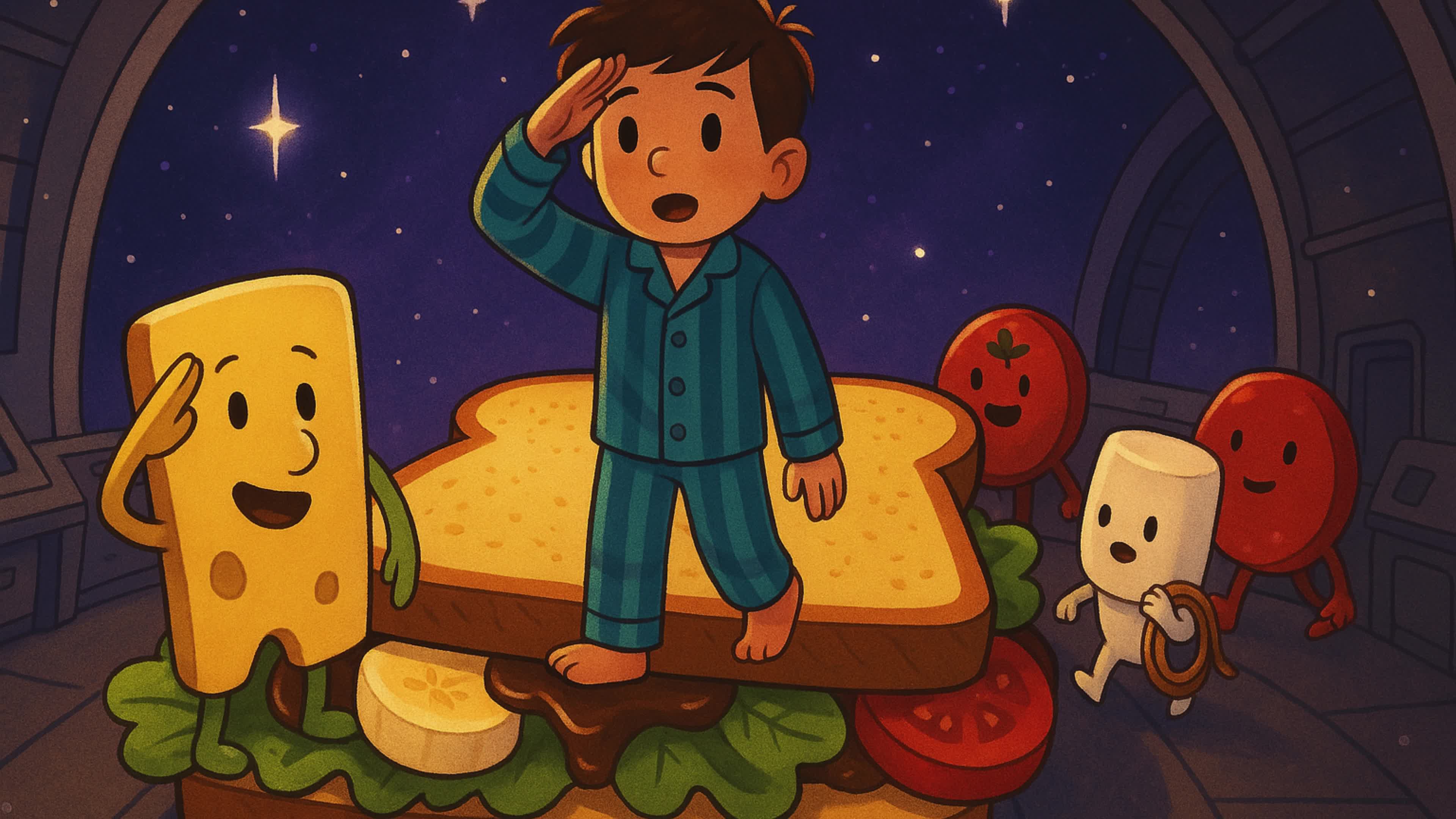 Oscar and the Midnight Sandwich